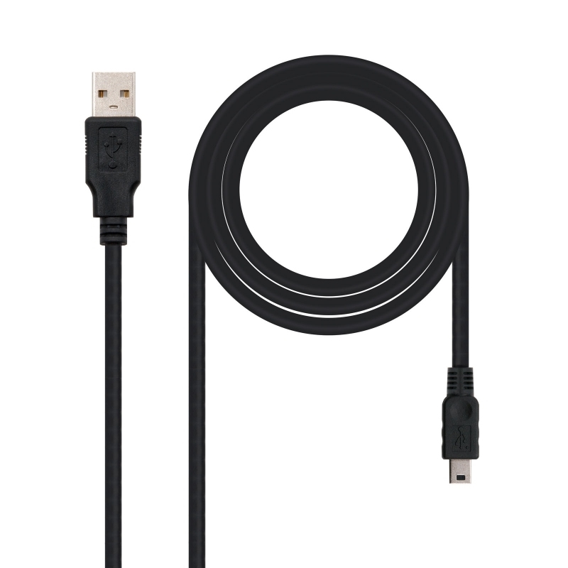 Nanocable Cable USB 2.0 A/M-MINI USB 5p/M  3 M