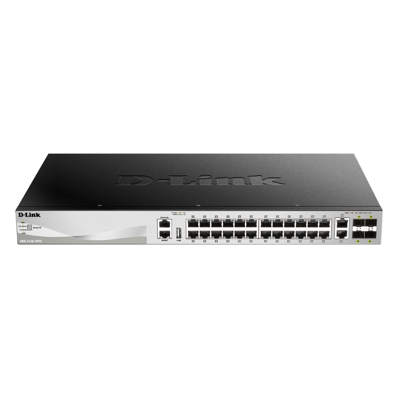D-Link DGS-3130-30TS/E Switch L3 24xGb 4XSFP+
