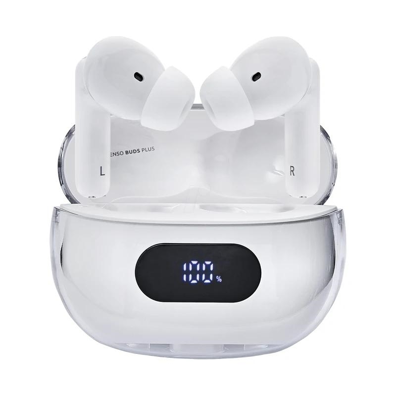 Intenso | Buds Plus Auriculares TWS ANC+ENC|blanco