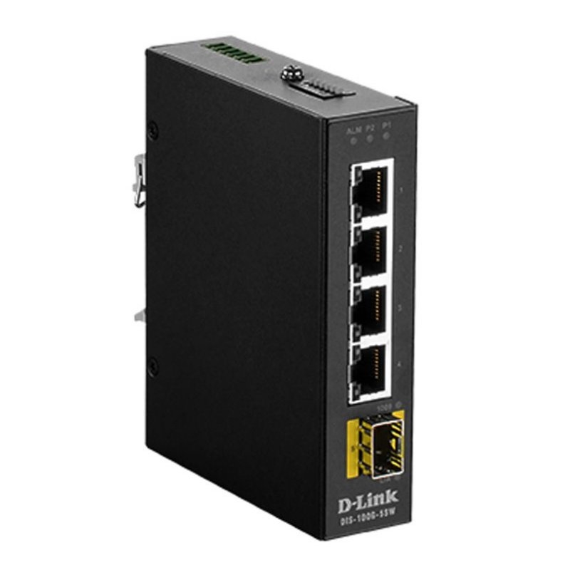 D-Link DIS-100G-5SW Switch Industrial 4xGB 1xSFP