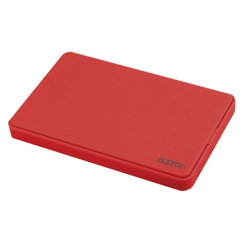 approx! APPHDD300R Caja HDD 2.5" SATA 3.0 Rojo